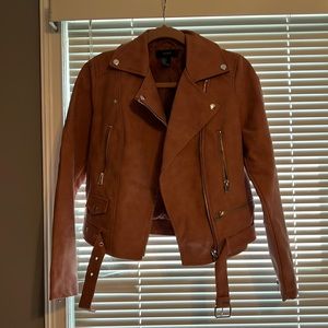 Faux Leather Jacket
